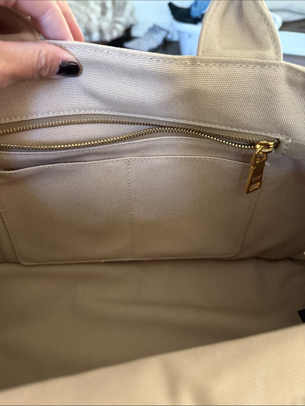 Prada preowned canvas bag - Picture 9 of 13